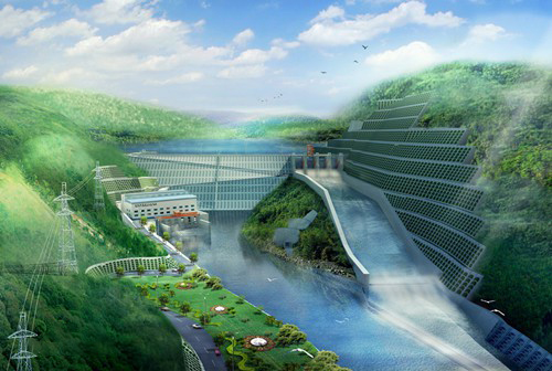 句容老挝南塔河1号水电站项目